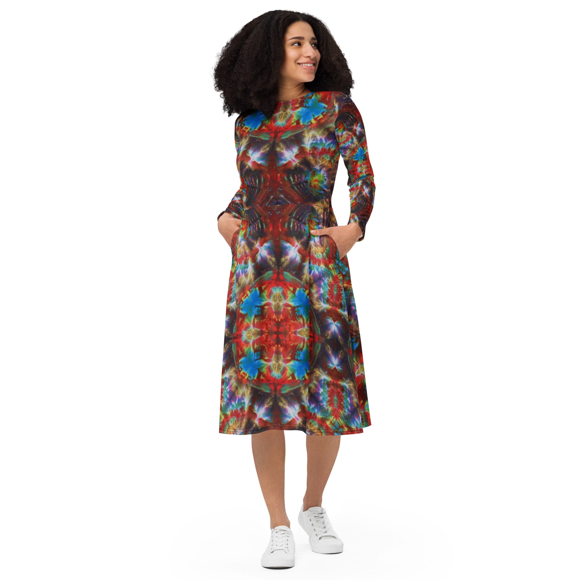 hugo midi dress Hugo Boss Dibea Midi Dress - purple
