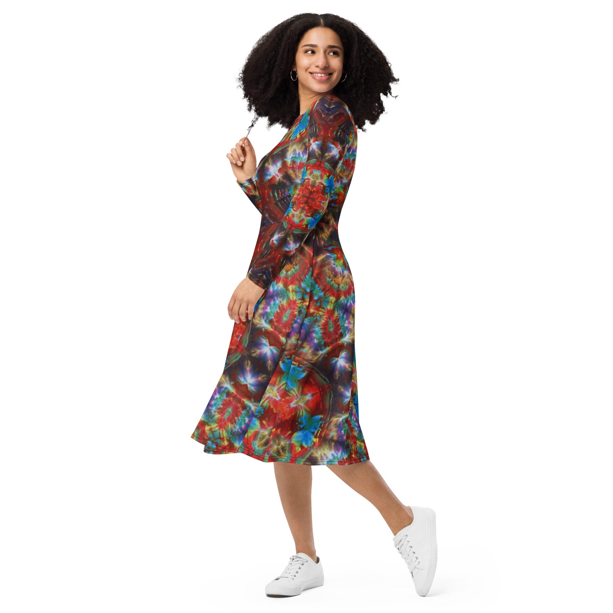 hugo midi dress Hugo Boss Dibea Midi Dress - purple